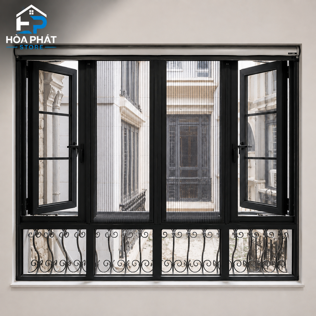 Cửa Lưới Chống Muỗi Dạng Xếp Cửa Sổ
