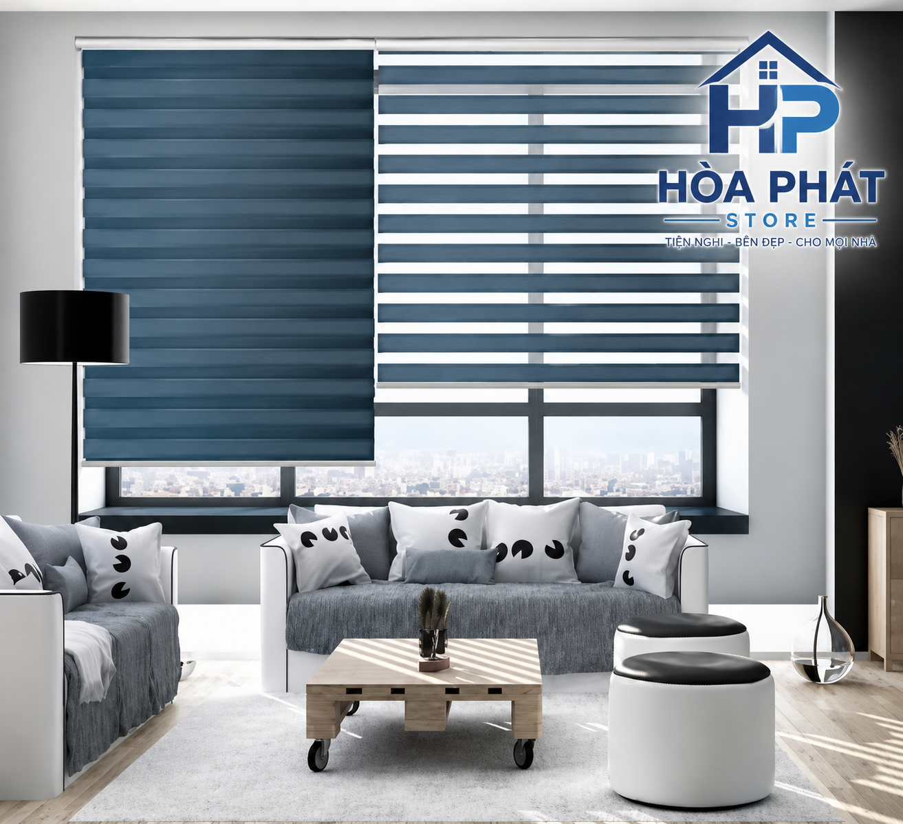 Rèm Cầu Vồng Cản Sáng Hòa Phát
